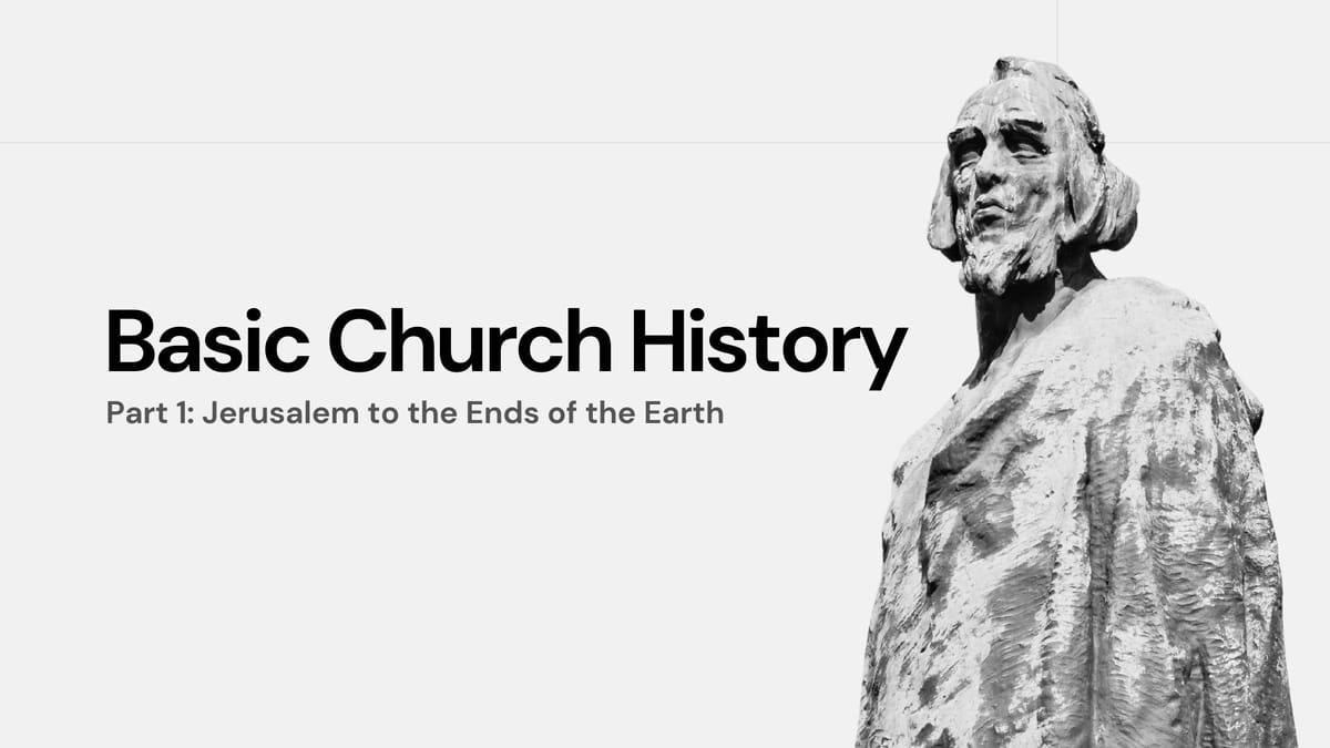 Sunday School Review: Basic Church History: Nicaea through the Middle Ages, Part 1